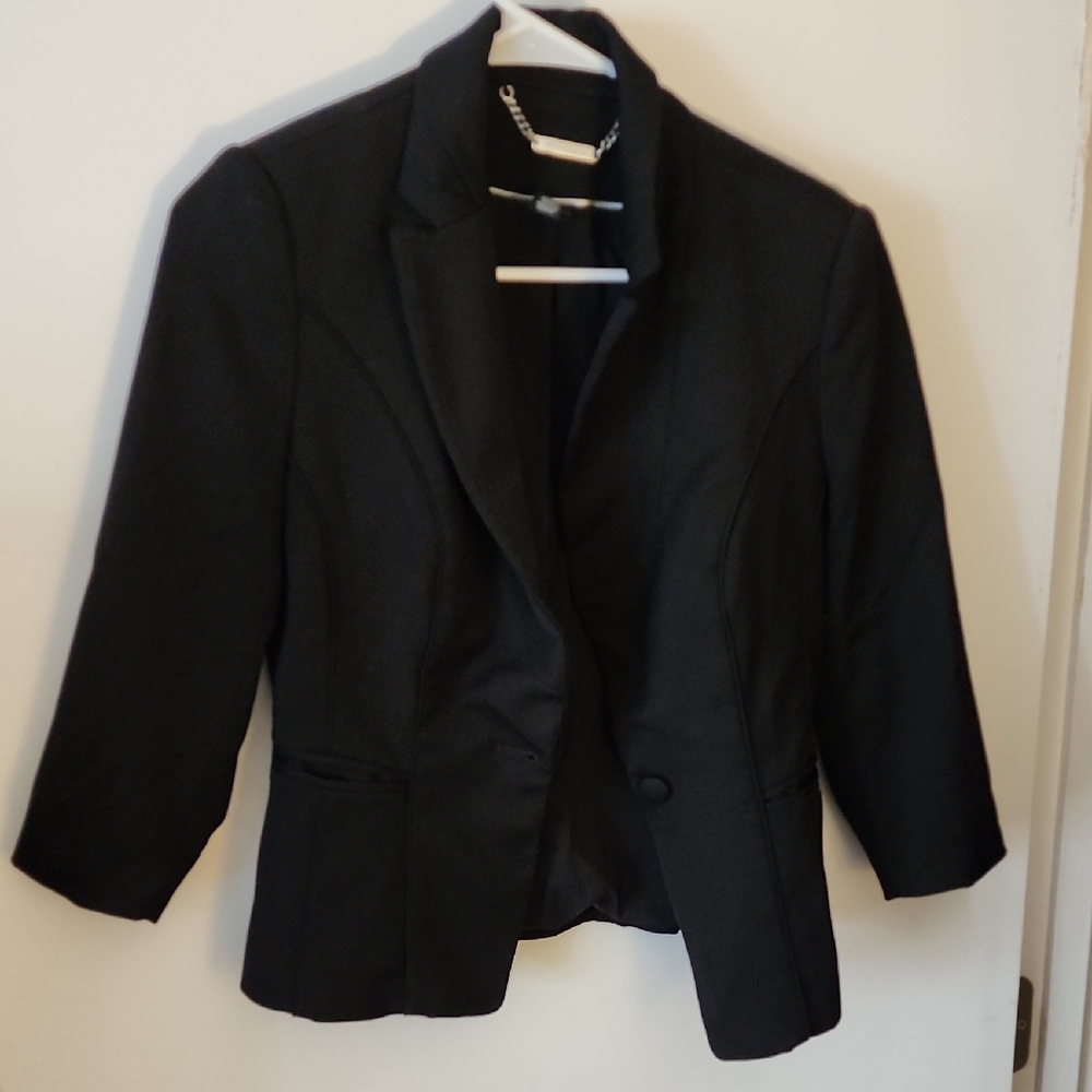 White House Black Market Classic Black Blazer